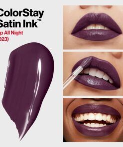 MAQUILLAJE REVLON  (LABIAL LIQUIDO SATIN INK) (UP ALL NIGHT 023)